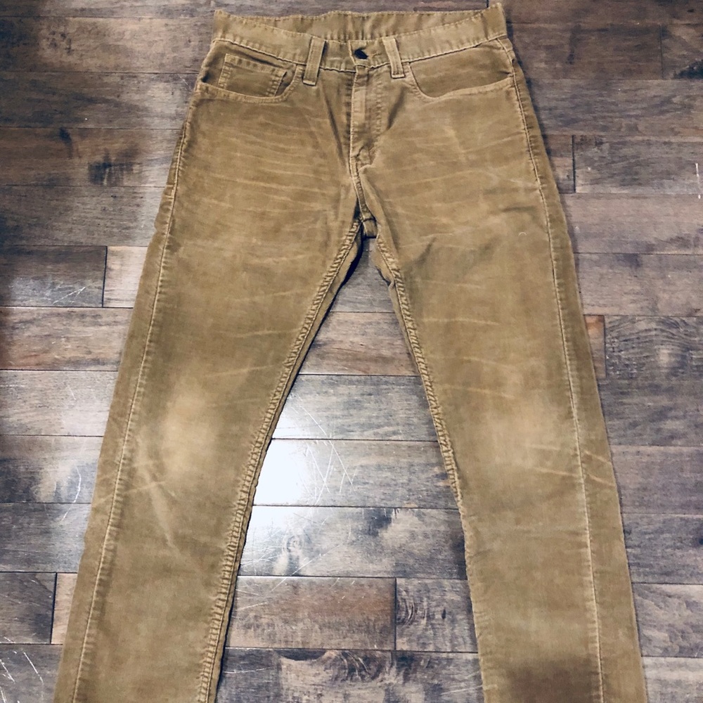 Levi’s 511 Tan Corduroy Jeans